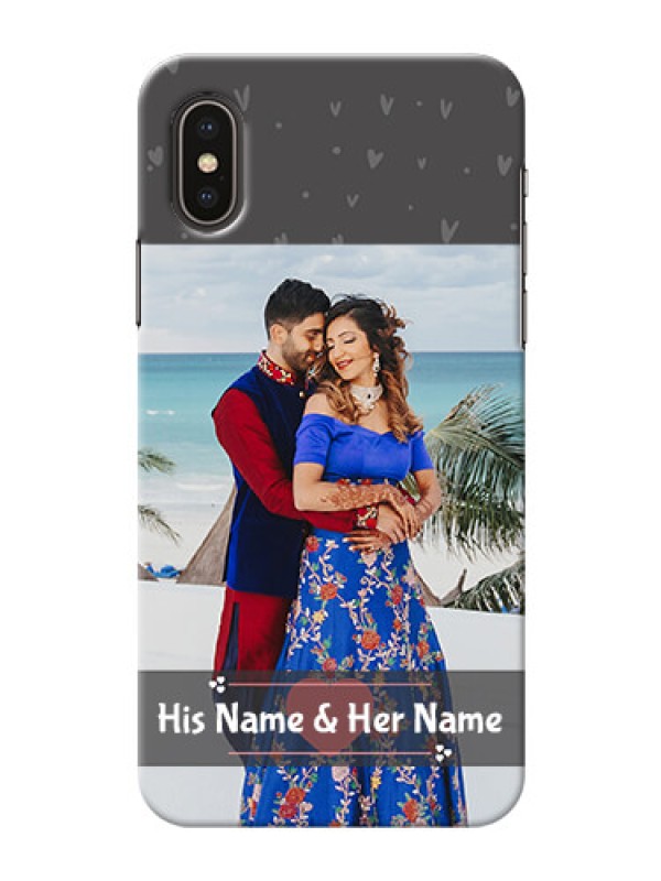 Custom iPhone X Mobile Covers: Buy Love Design with Photo Online