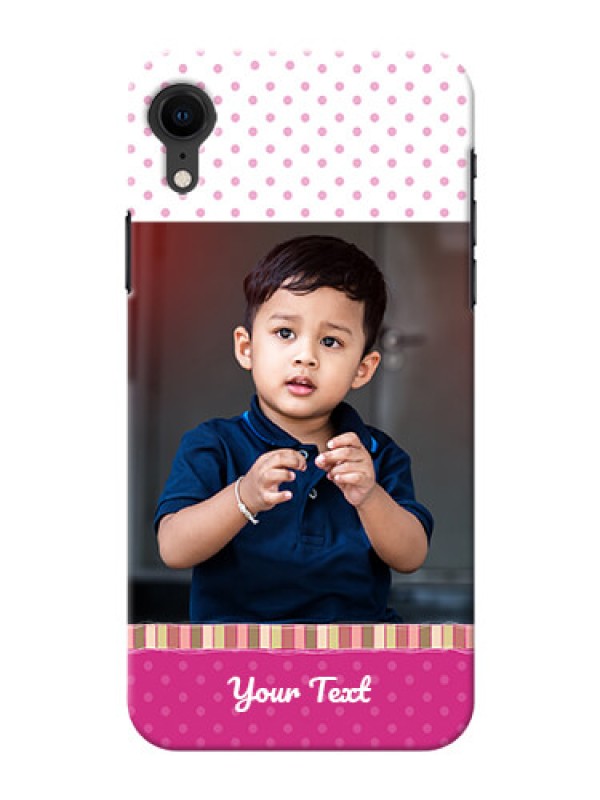 Custom Apple Iphone XR custom mobile cases: Cute Girls Cover Design