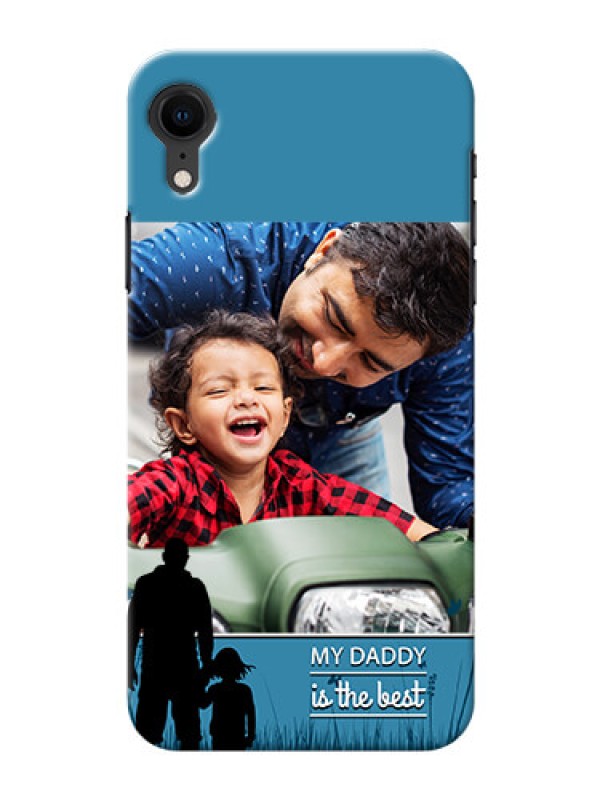 Custom Apple Iphone XR Personalized Mobile Covers: best dad design 