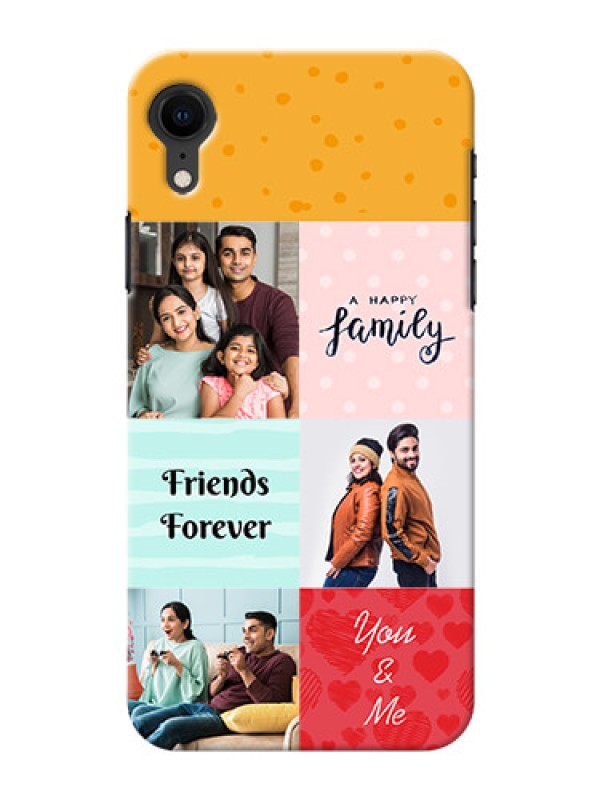 Custom Apple Iphone XR Customized Phone Cases: Images with Quotes Design