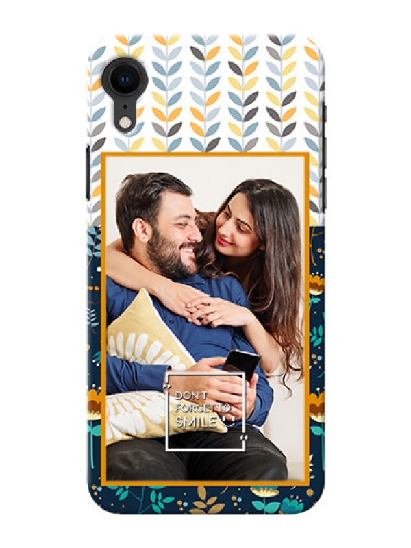 Custom Apple Iphone XR personalised phone covers: Pattern Design