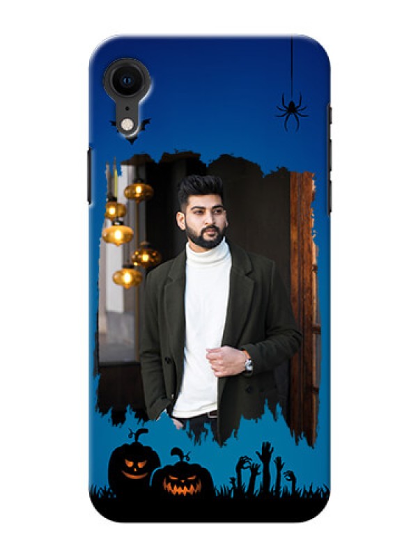 Custom Apple Iphone XR mobile cases online with pro Halloween design 