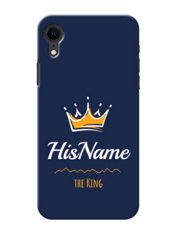 Custom Iphone Xr King Phone Case with Name