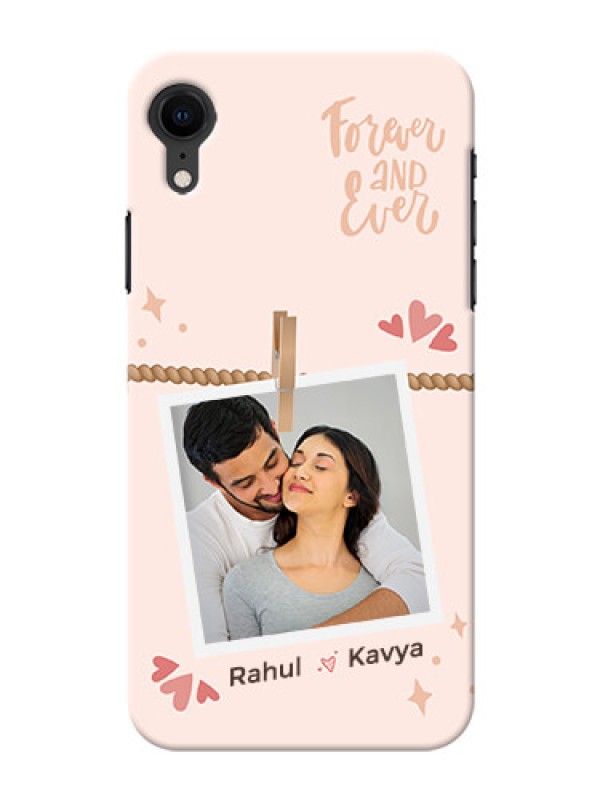 Custom iPhone Xr Phone Back Covers: Forever and ever love Design