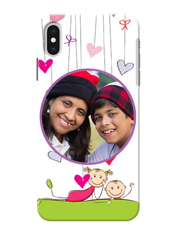 Custom iPhone XS Max Mobile Cases: Cute Kids Phone Case Design