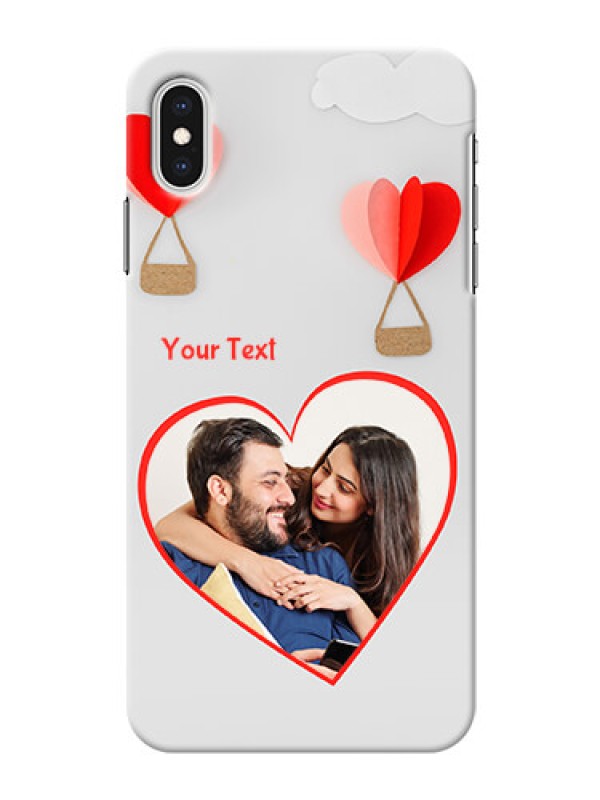 Custom iPhone XS Max Phone Covers: Parachute Love Design