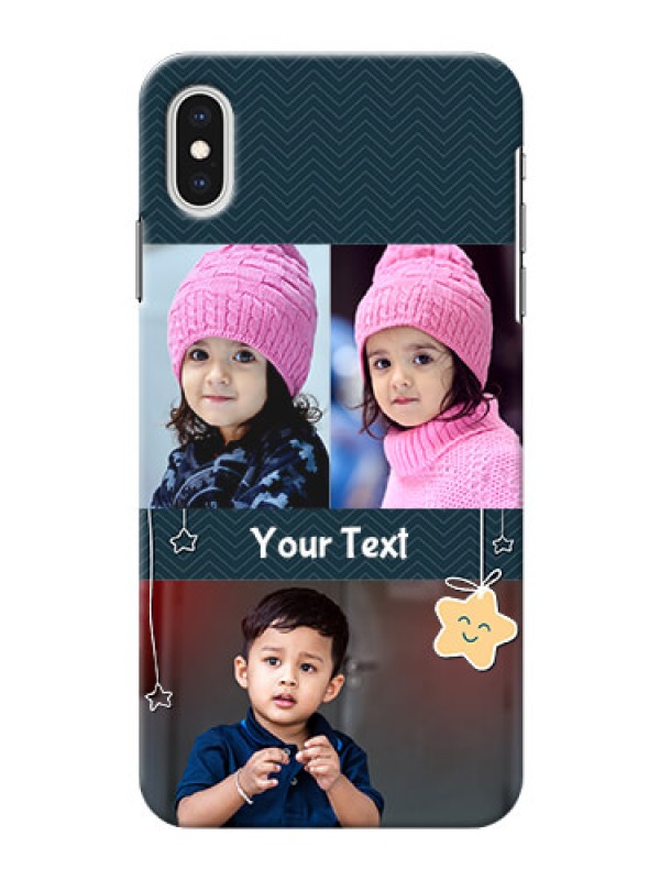 Custom iPhone XS Max Mobile Back Covers Online: Hanging Stars Design