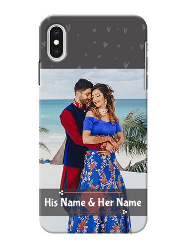 Custom iPhone XS Max Mobile Covers: Buy Love Design with Photo Online