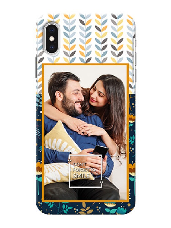 Custom iPhone XS Max personalised phone covers: Pattern Design