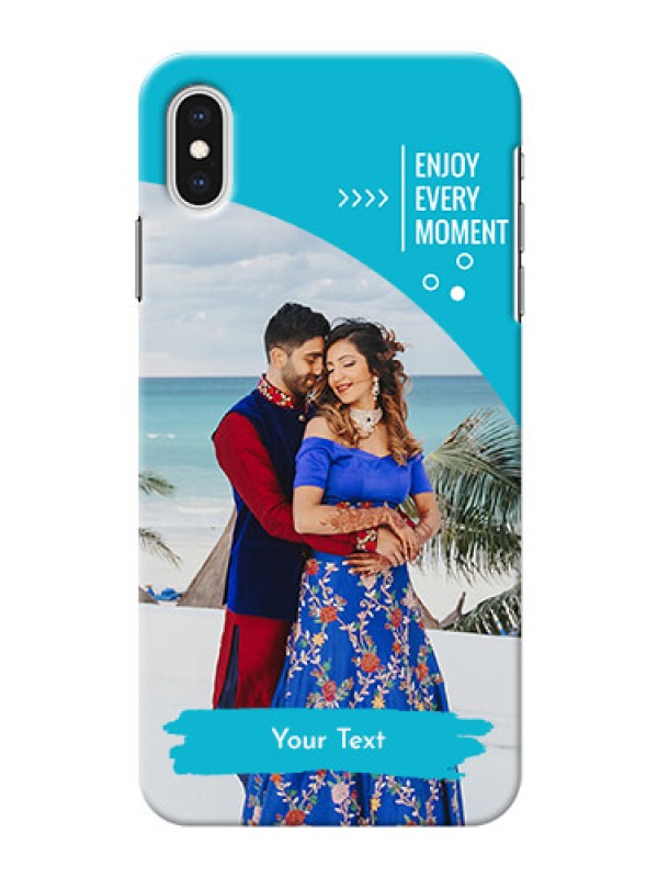 Custom iPhone XS Max Personalized Phone Covers: Happy Moment Design