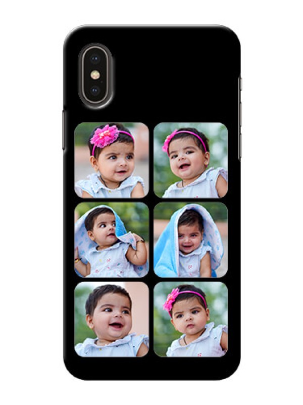 Custom iPhone XS mobile phone cases: Multiple Pictures Design