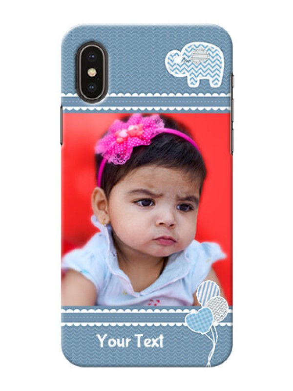 Custom iPhone XS Custom Phone Covers with Kids Pattern Design