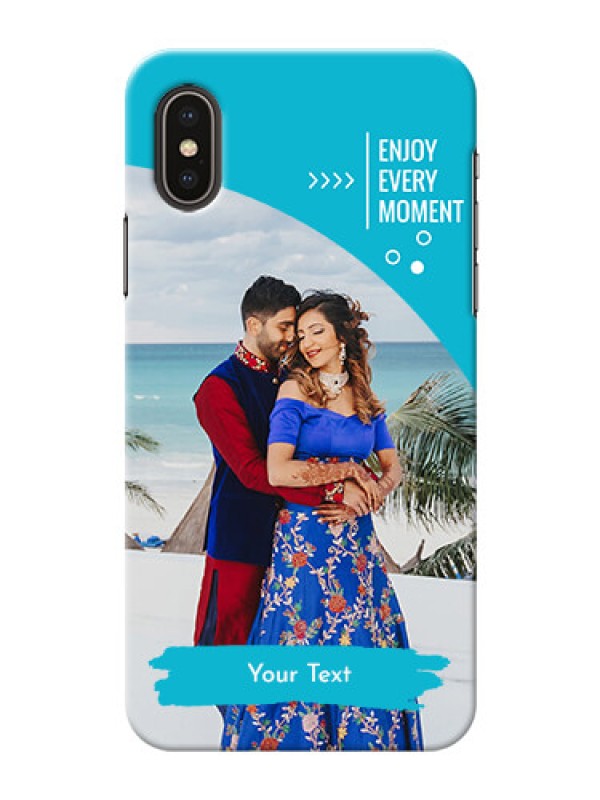 Custom iPhone XS Personalized Phone Covers: Happy Moment Design