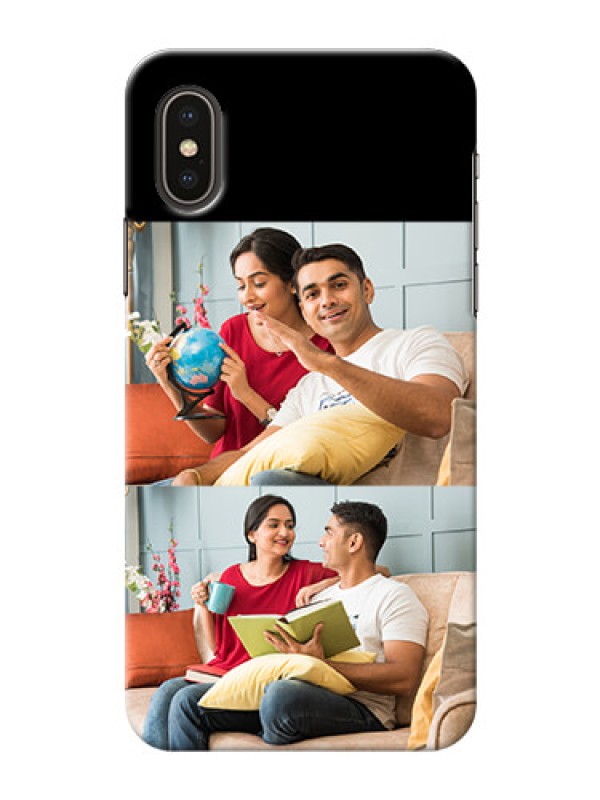 Custom Iphone Xs 2 Images on Phone Cover