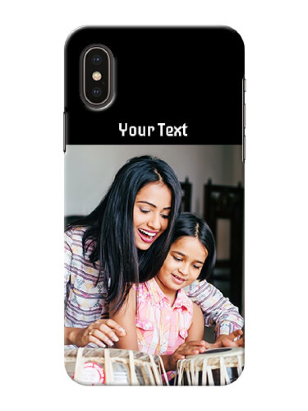 Custom Iphone Xs Photo with Name on Phone Case