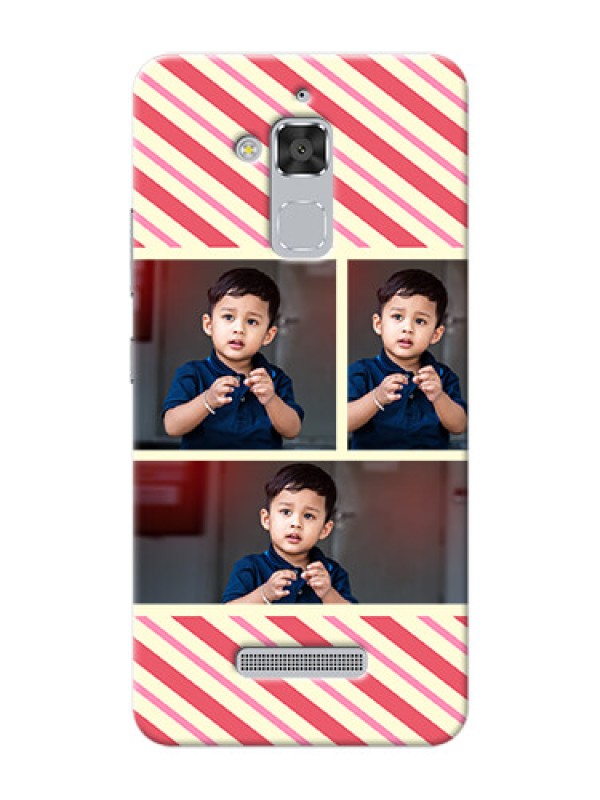 Custom Asus Zenfone 3 Max ZC520TL Multiple Picture Upload Mobile Case Design