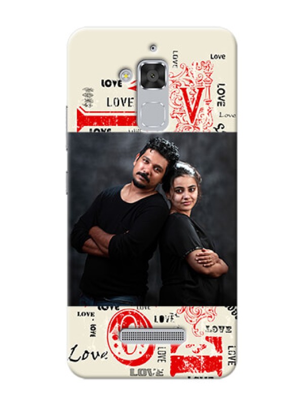 Custom Asus Zenfone 3 Max ZC520TL Lovers Picture Upload Mobile Case Design