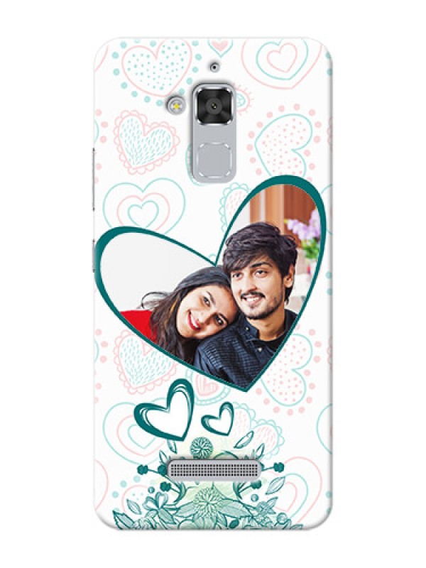 Custom Asus Zenfone 3 Max ZC520TL Couples Picture Upload Mobile Case Design