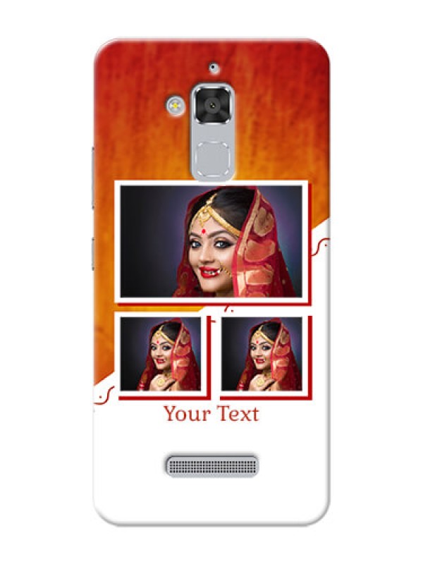 Custom Asus Zenfone 3 Max ZC520TL Wedding Memories Mobile Cover Design