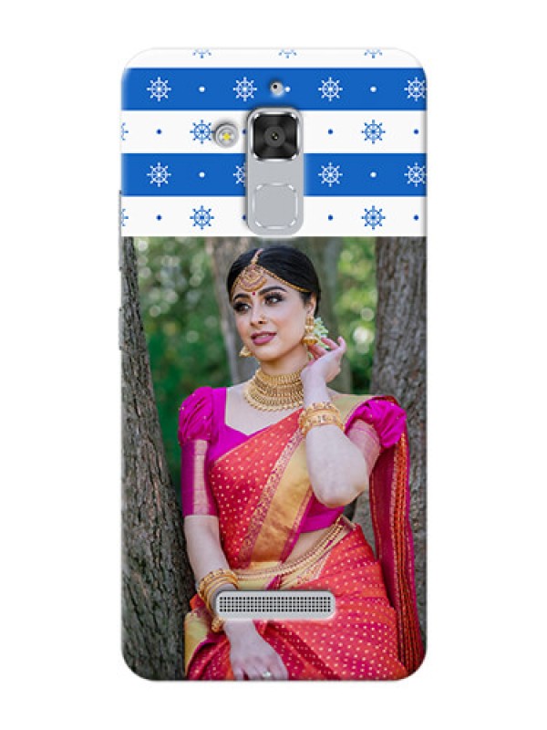 Custom Asus Zenfone 3 Max ZC520TL Snow Pattern Mobile Back Case Design
