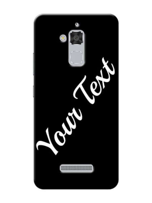 Custom Zenfone 3 Max Zc520Tl Custom Mobile Cover with Your Name