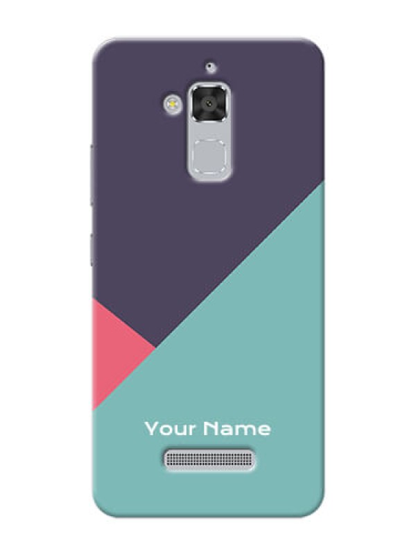 Custom zenfone 3 Max Zc520Tl Custom Phone Cases: Tri Color abstract Design