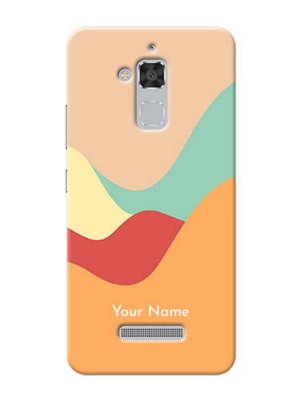 Custom zenfone 3 Max Zc520Tl Custom Mobile Case with Ocean Waves Multi-colour Design