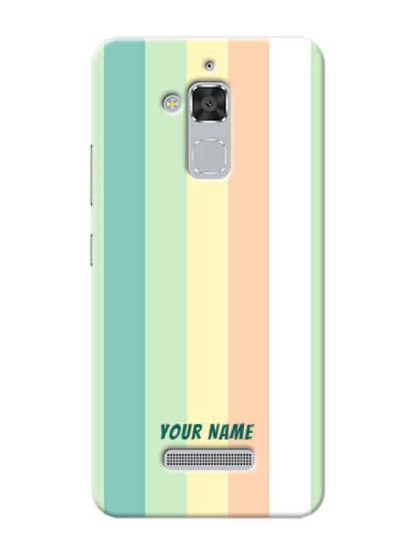 Custom zenfone 3 Max Zc520Tl Back Covers: Multi-colour Stripes Design