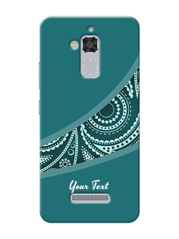 Custom zenfone 3 Max Zc520Tl Custom Phone Covers: semi visible floral Design