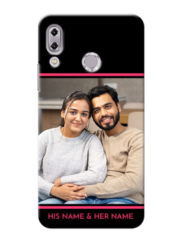 Custom Asus Zenfone 5Z ZS620KL Photo With Text Mobile Case Design
