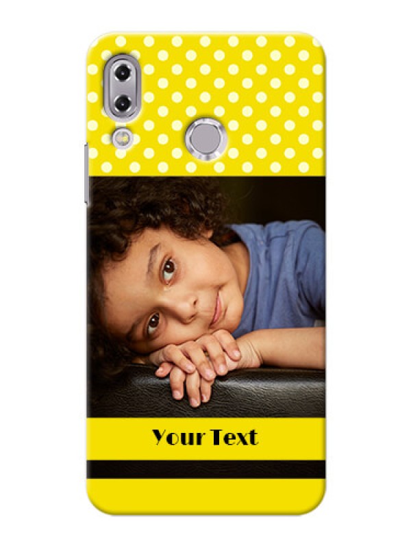 Custom Asus Zenfone 5Z ZS620KL Bright Yellow Mobile Case Design