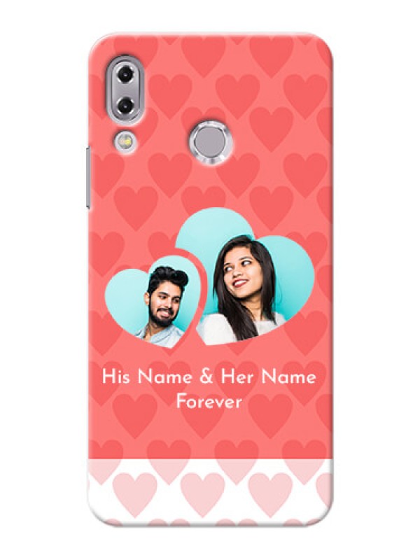 Custom Asus Zenfone 5Z ZS620KL Couples Picture Upload Mobile Cover Design
