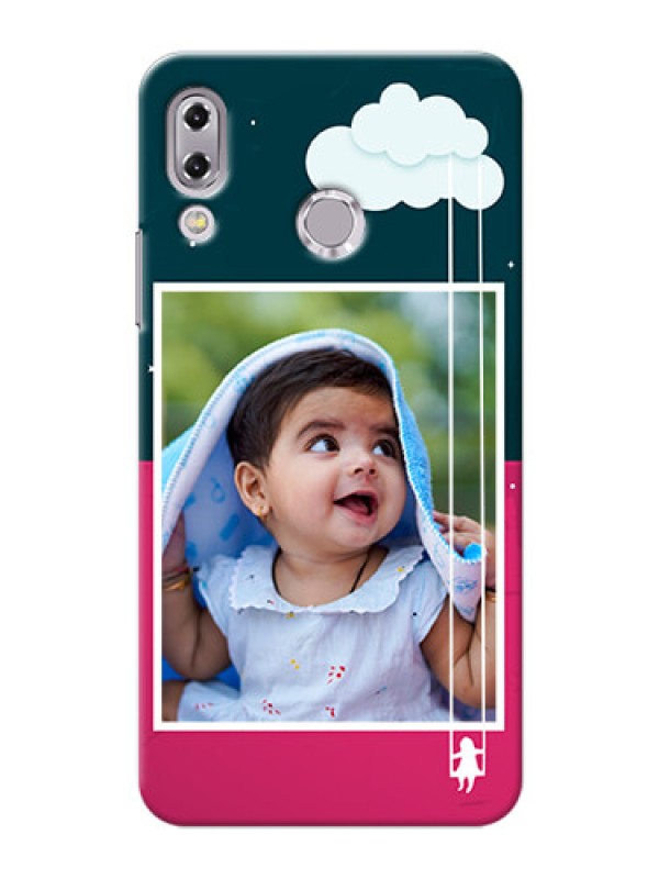 Custom Asus Zenfone 5Z ZS620KL Cute Girl Abstract Mobile Case Design