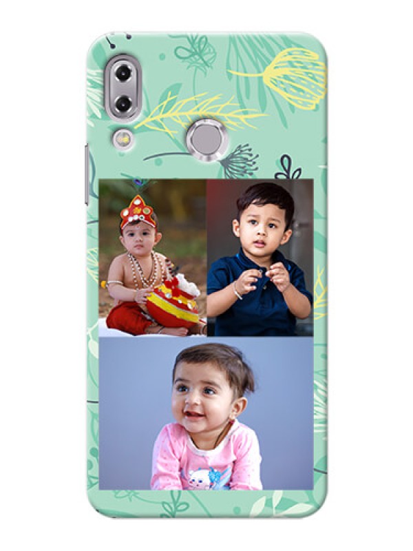 Custom Asus Zenfone 5Z ZS620KL family is forever with floral pattern Design