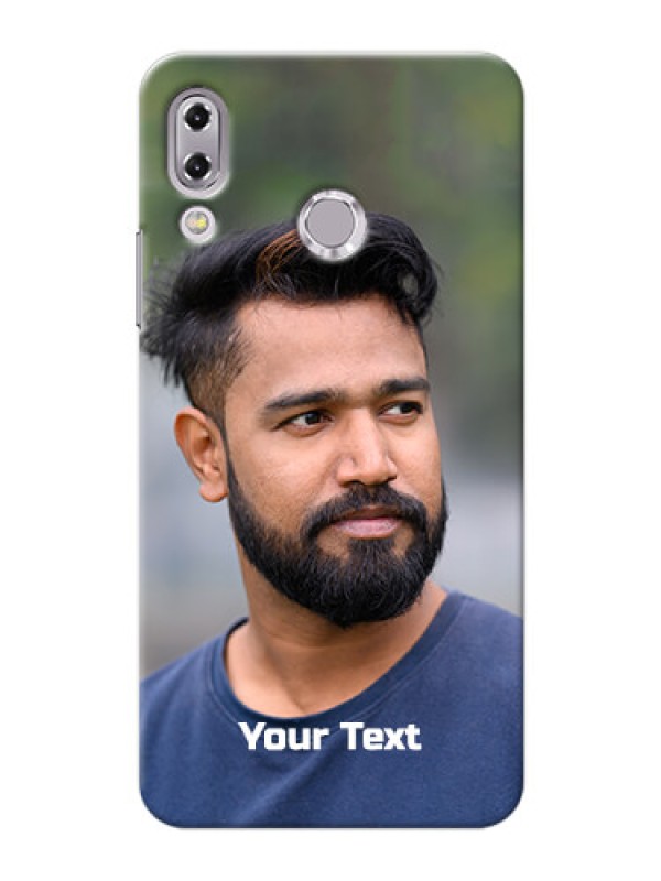 Custom Zenfone 5Z Zs620Kl Mobile Cover: Photo with Text