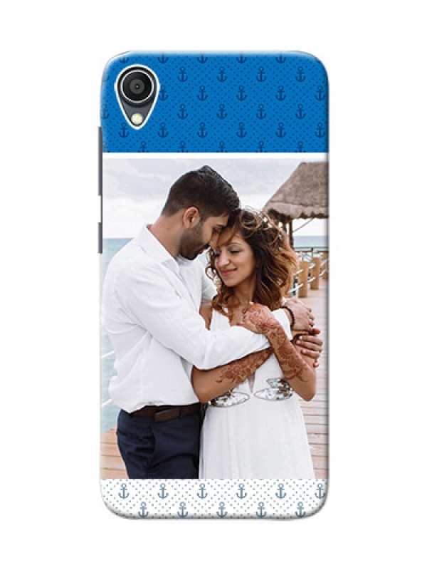 Custom Zenfone Lite L1 Mobile Phone Covers: Blue Anchors Design
