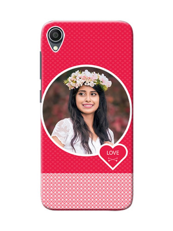 Custom Zenfone Lite L1 Mobile Covers Online: Pink Pattern Design