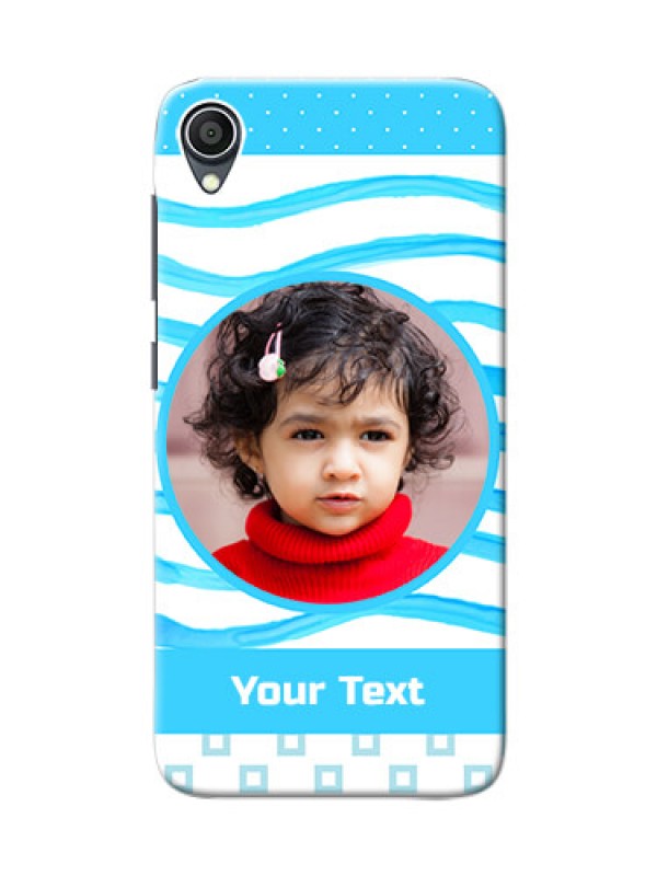 Custom Zenfone Lite L1 phone back covers: Simple Blue Case Design