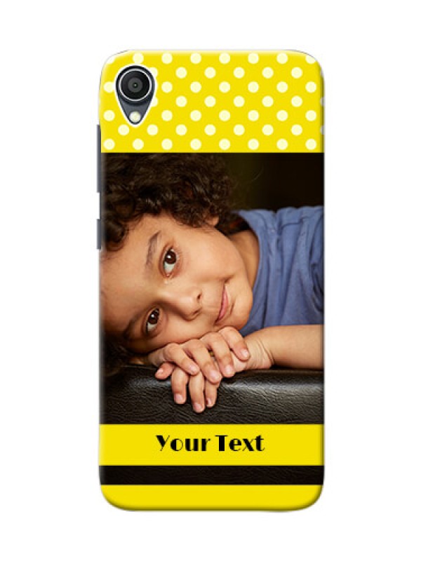 Custom Zenfone Lite L1 Custom Mobile Covers: Bright Yellow Case Design