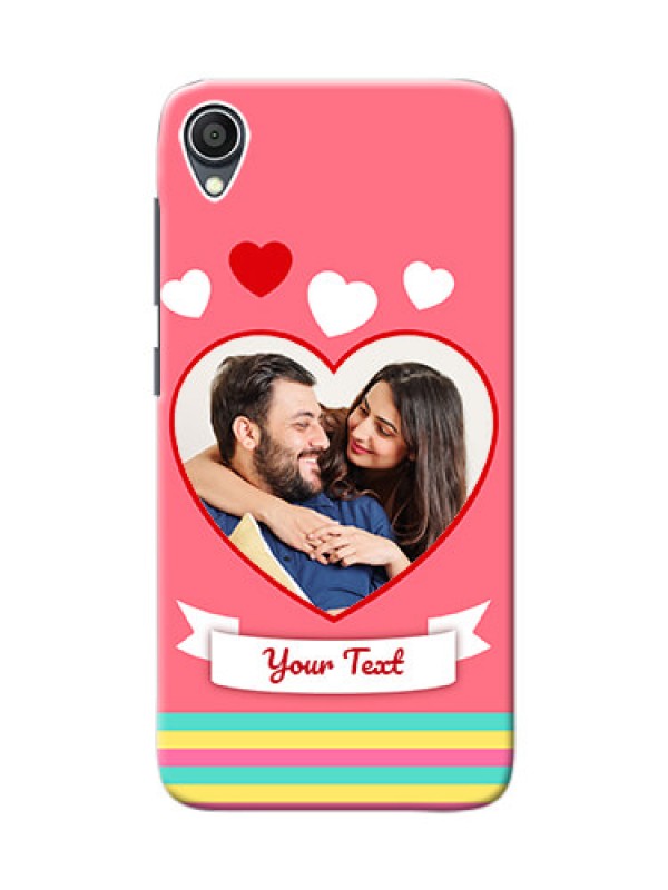 Custom Zenfone Lite L1 Personalised mobile covers: Love Doodle Design