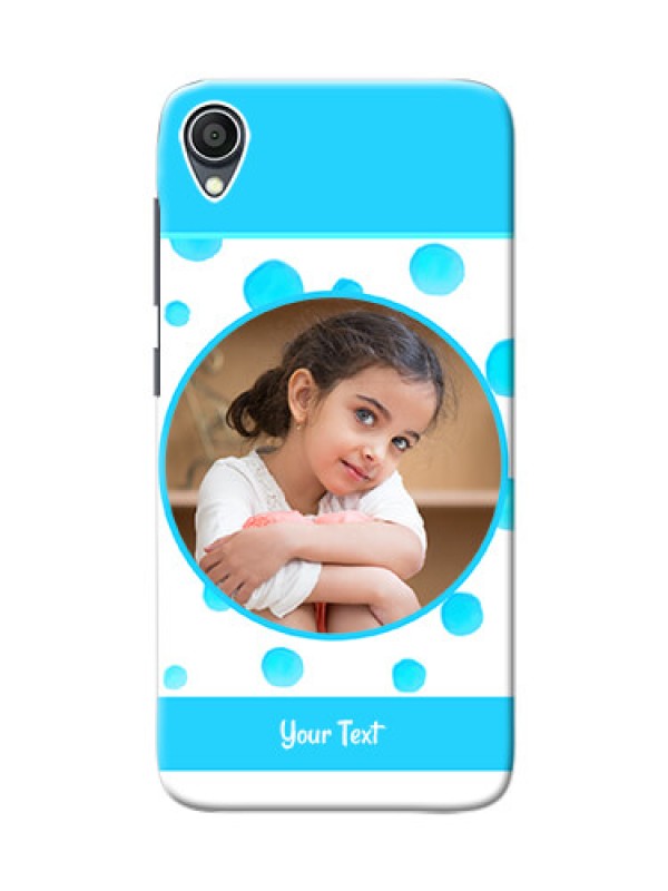 Custom Zenfone Lite L1 Custom Phone Covers: Blue Bubbles Pattern Design