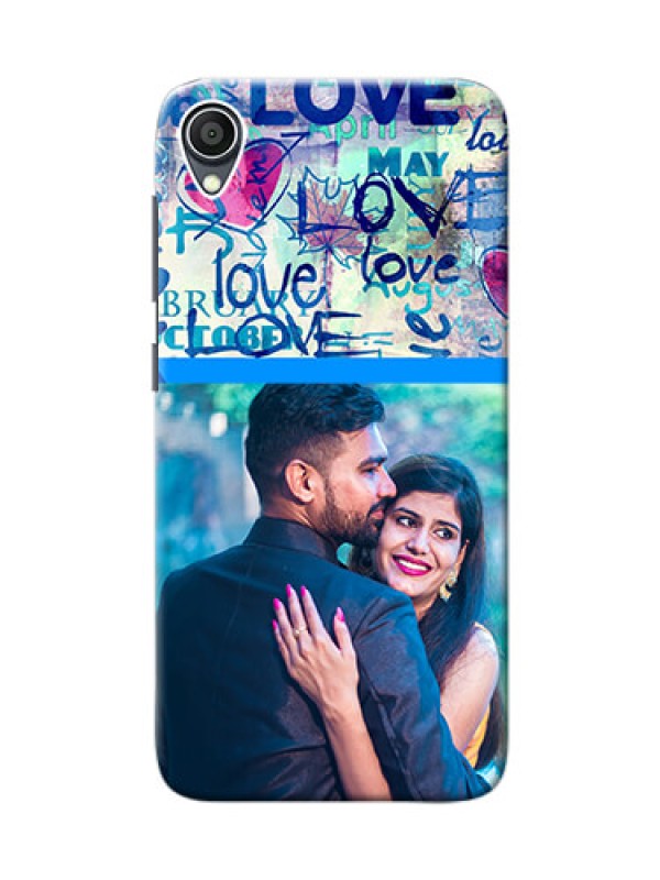 Custom Zenfone Lite L1 Mobile Covers Online: Colorful Love Design