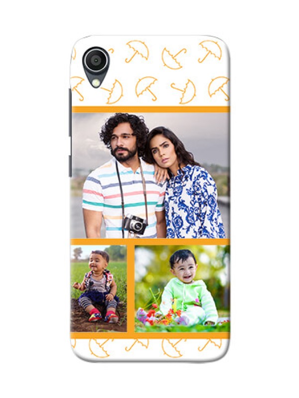 Custom Zenfone Lite L1 Personalised Phone Cases: Yellow Pattern Design