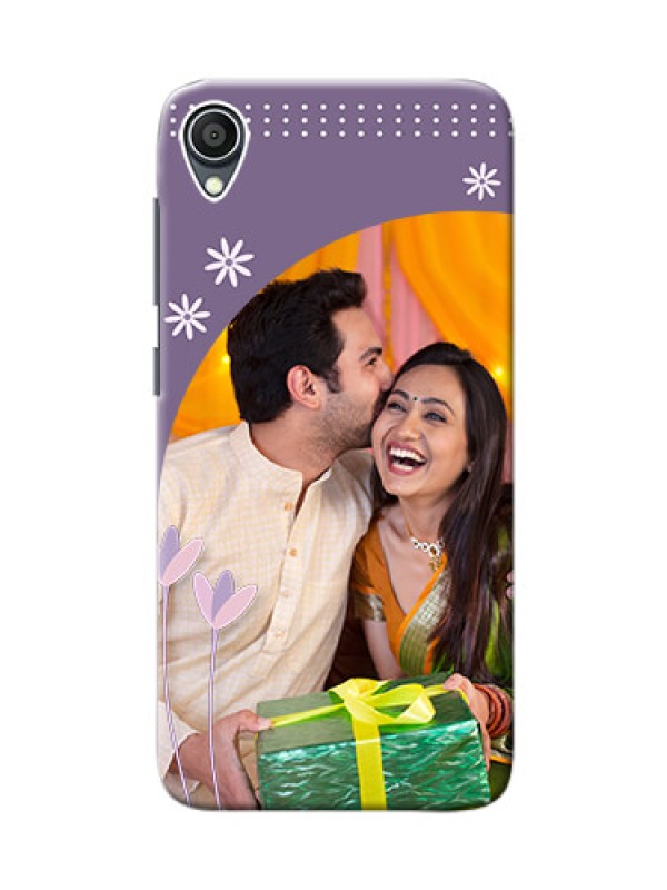 Custom Zenfone Lite L1 Phone covers for girls: lavender flowers design 