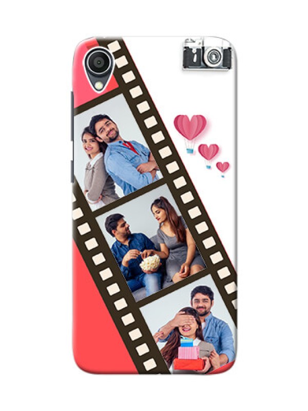 Custom Zenfone Lite L1 custom phone covers: 3 Image Holder with Film Reel