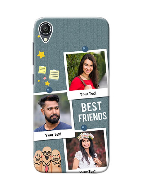 Custom Zenfone Lite L1 Mobile Cases: Sticky Frames and Friendship Design