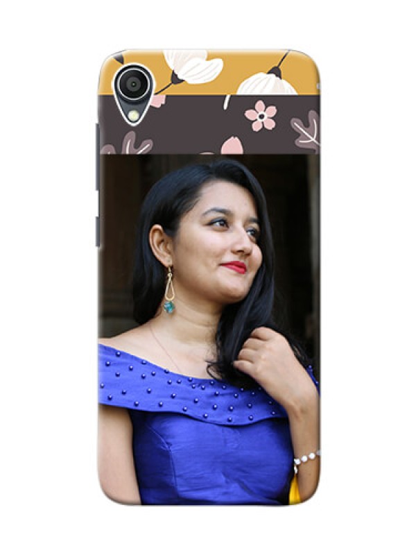 Custom Zenfone Lite L1 mobile cases online: Stylish Floral Design