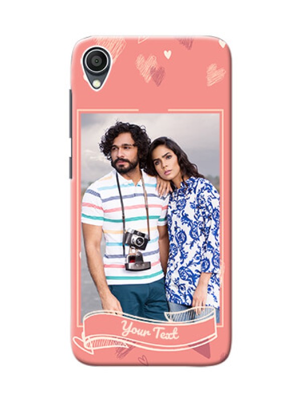 Custom Zenfone Lite L1 custom mobile phone cases: love doodle art Design