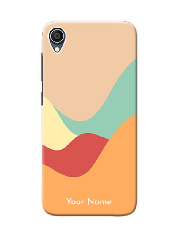 Custom zenfone Lite L1 Custom Mobile Case with Ocean Waves Multi-colour Design