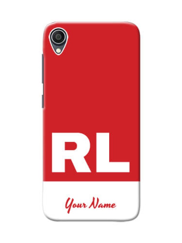 Custom zenfone Lite L1 Custom Phone Cases: dual tone custom text Design